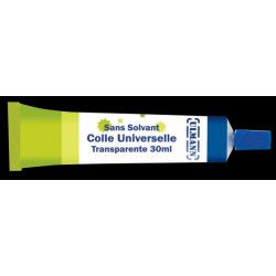 Colle en tube, gel transparent sans solvant Ulmann, 30ml