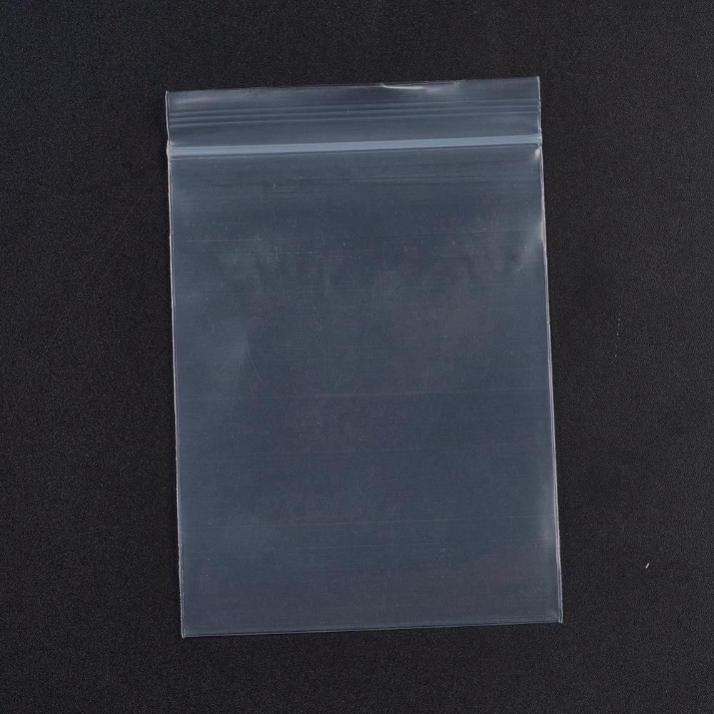 Pochette plastique avec ZIP, ÉPAIS, 70x100 mm