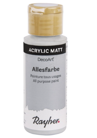 Rayher / Peinture acrylique matt, gris granite, 59ml