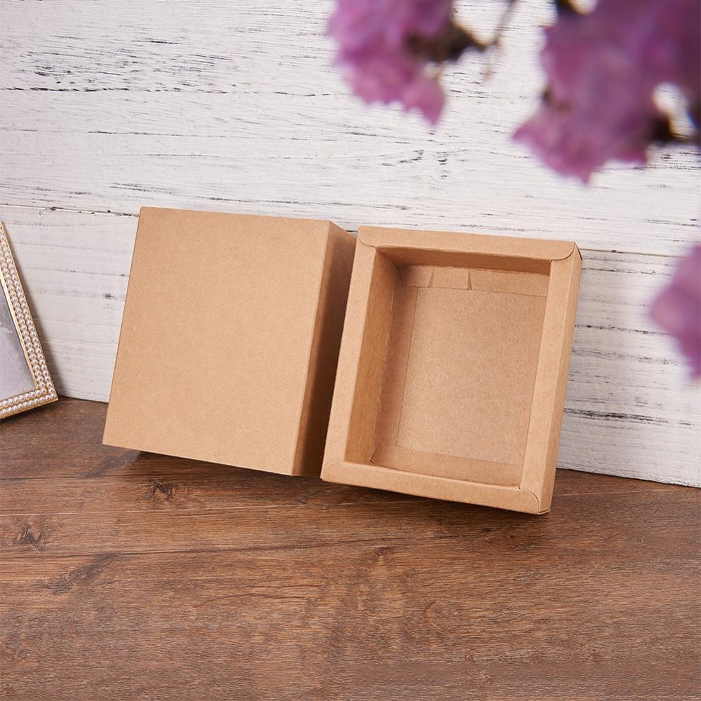 [CON-BC0004-32C-A] Boîte en carton à tiroir, 12,8x10,8x4,2cm, pour création de rangements ou de calendriers de l'avent