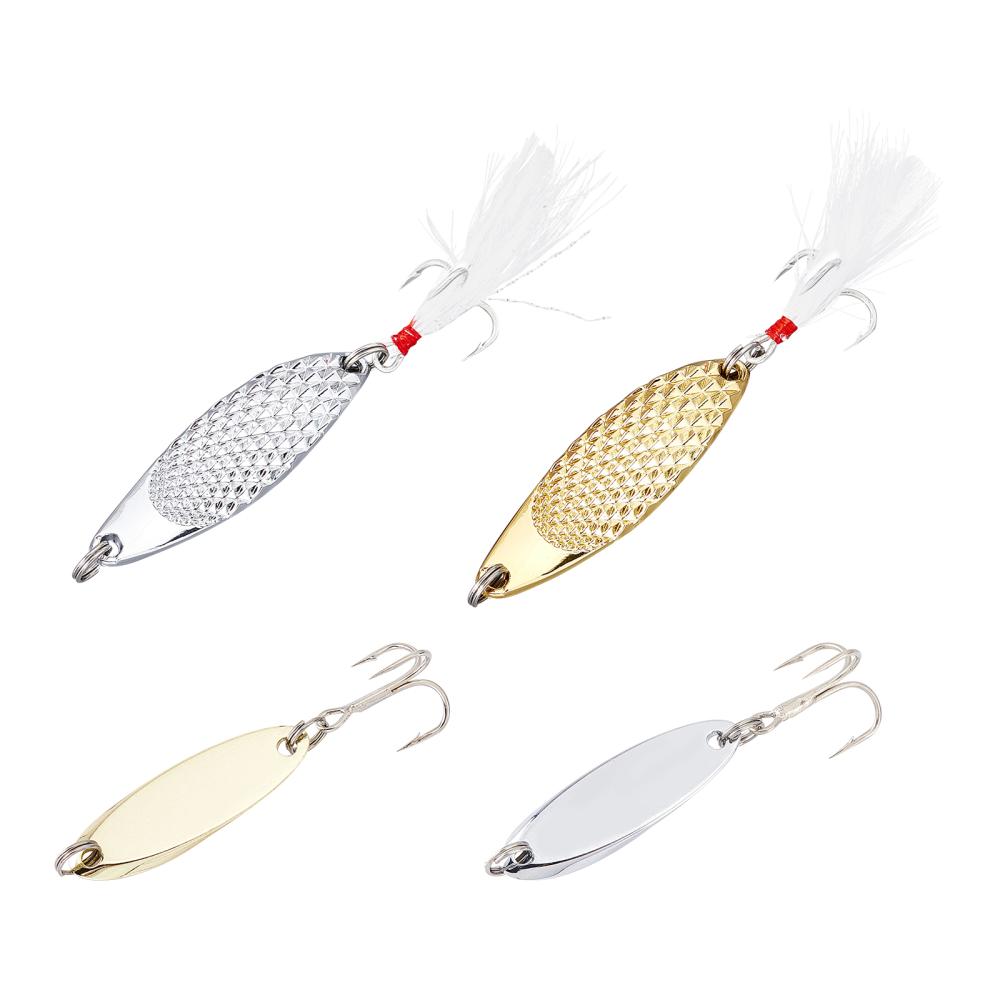 [STAS-FH0001-02] Leurre de pêche : lames de spinner vendues à l'unité, 395F à 595F selon la taille