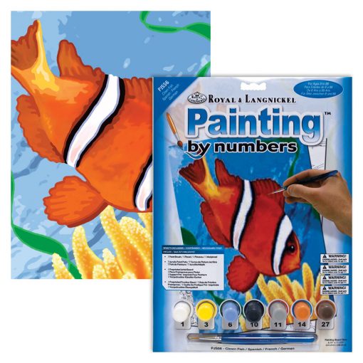 ROYAL LANGNICKEL Peinture au N° - Junior Small - Poisson clown