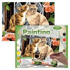 ROYAL LANGNICKEL Peinture au N° - Junior Large - Baisers de Chats