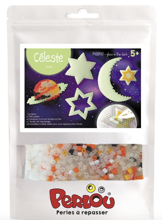 KIT PERLOU CELESTE PHOSPHORESCENT 1000 PERLES