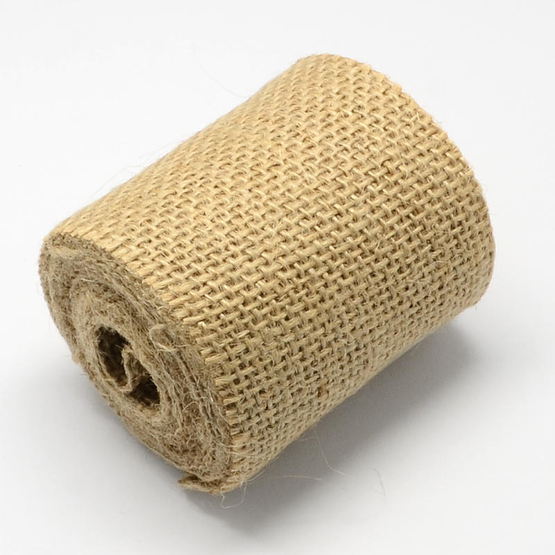 Rouleaux de jute naturelle 6.5cm x 3m