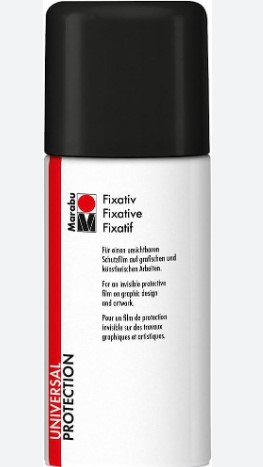 Fixateur invisible pour travaux graphiques 150ml