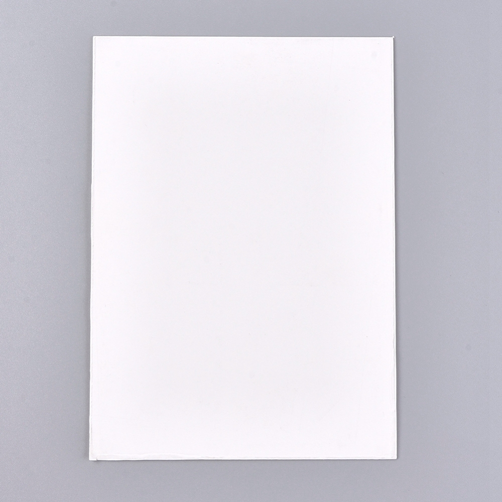 Feuille de carton blanc mat, 17.9x12.9x0.1cm x 20pièces