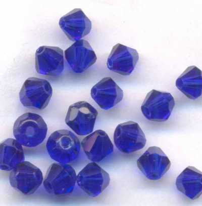 Toupie Swarovski 4 mm, 22 coloris disponibles