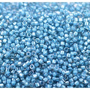 Perles Miyuki delica 11/0 fiole d'env. 3g BLEU CREPUSCULE DB2054