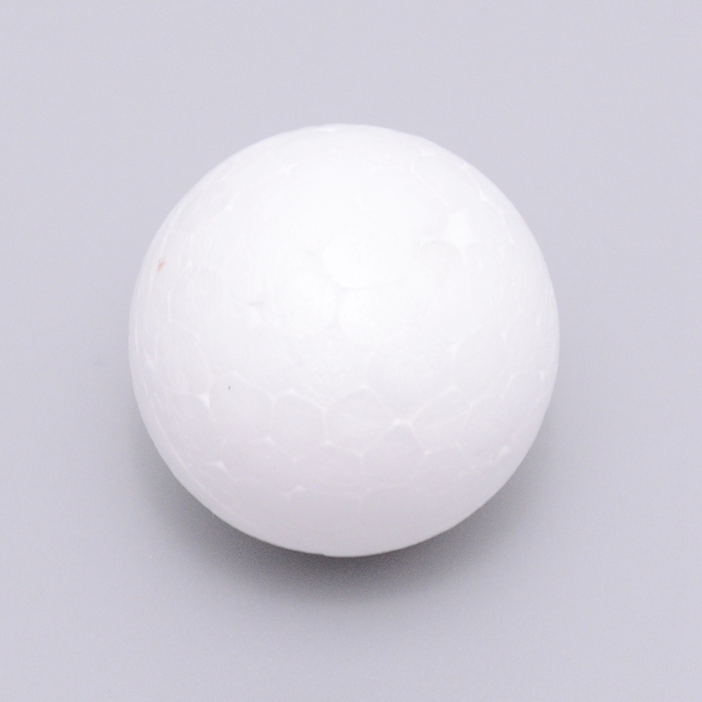 [30156000] Boules en polystyrène blanc, diam 10 cm, sachet de 4