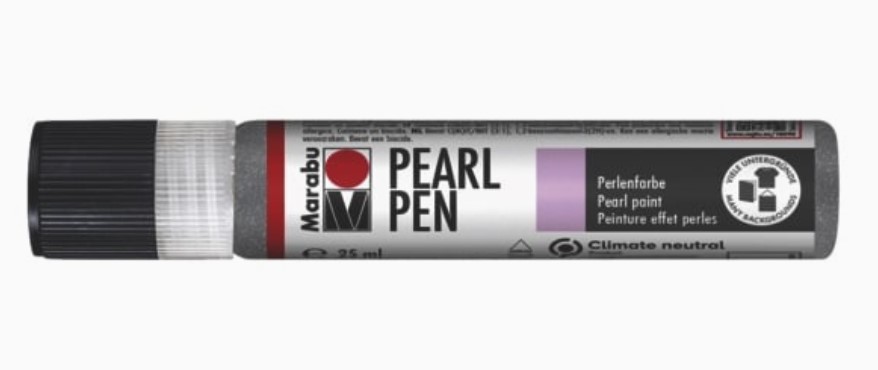 Marabu, Pearl Pen, marqueur nacré, tout support et textile, 25ml