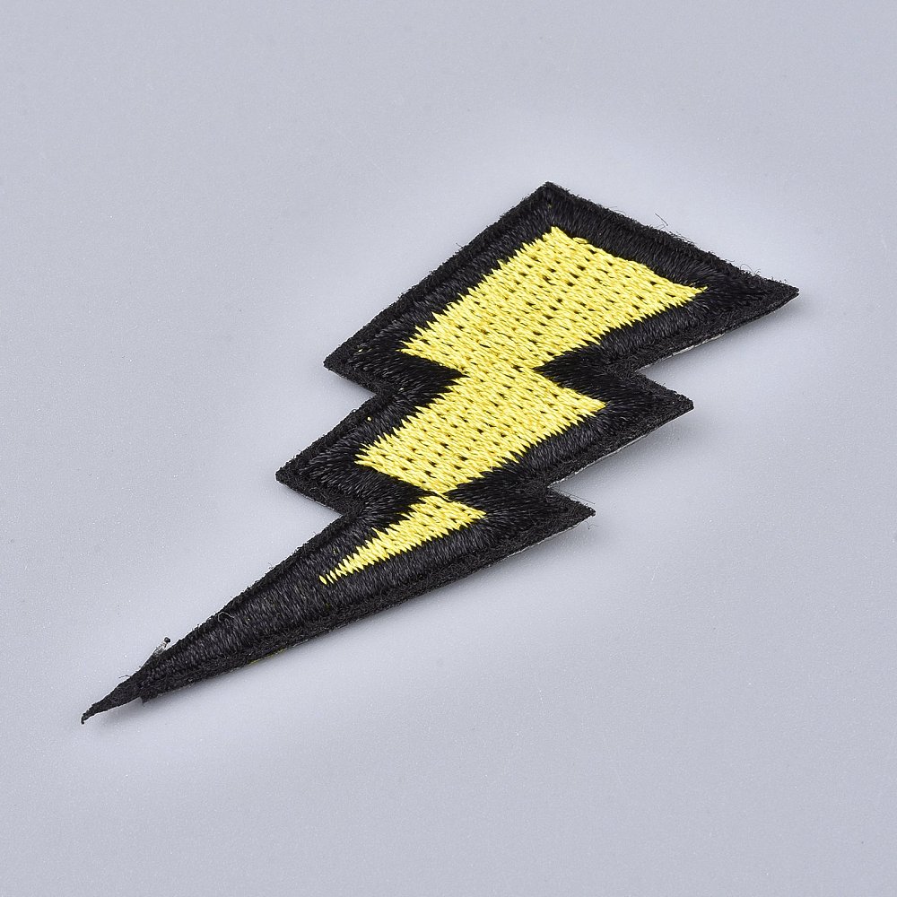 Patch thermocollant, éclair, 56x24x1.5mm