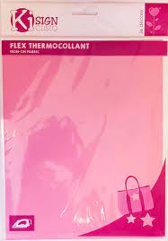 FLEX THERMOCOLLANT MAT ROSE 25x20cm