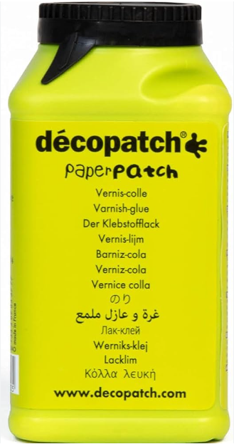 Vernis colle satiné Decopatch 300g