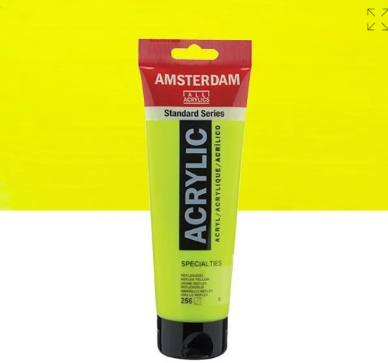 Acrylique AMSTERDAM, jaune reflex, 250 ml