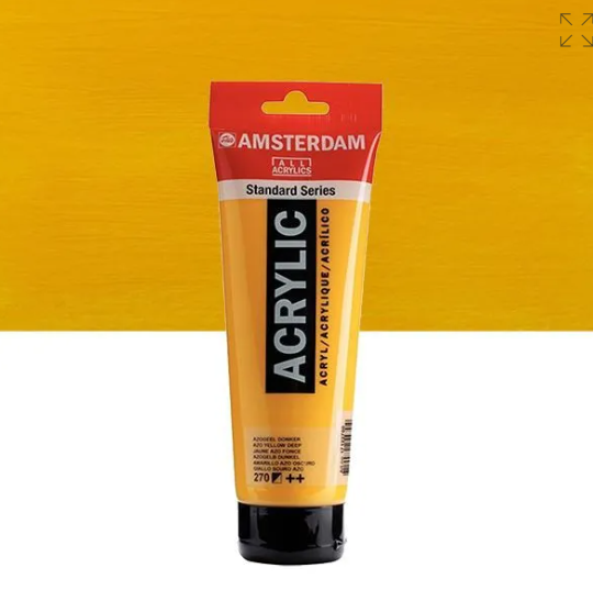 Acrylique AMSTERDAM, jaune azo foncé, 250 ml