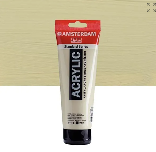 Acrylique AMSTERDAM, jaune naples vert, 250 ml