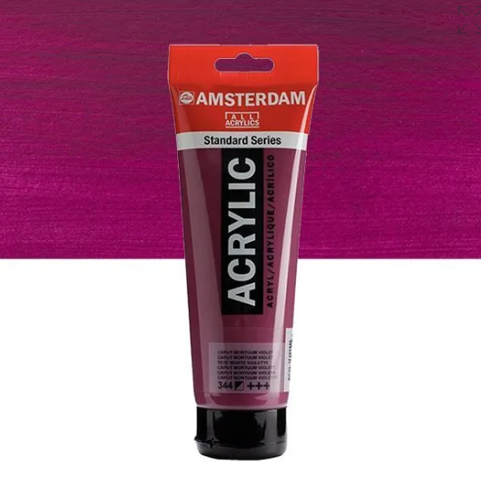 Acrylique AMSTERDAM, tête morte violet, 250 ml