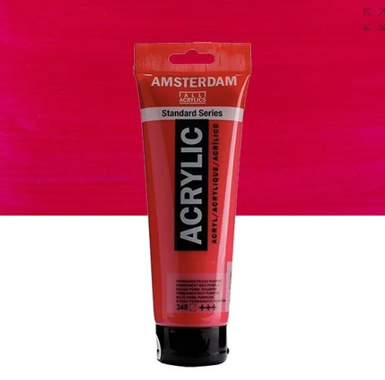 Acrylique AMSTERDAM, rouge perm. pourpre, 250 ml