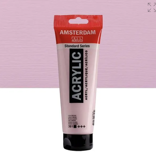 Acrylique AMSTERDAM, rose clair, 250 ml