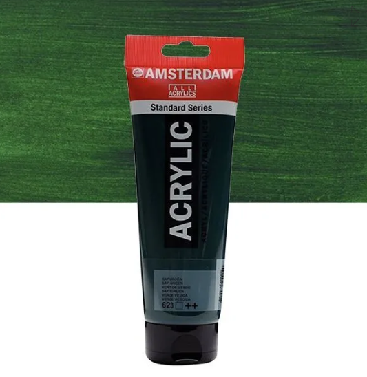 Acrylique AMSTERDAM, vert vessie, 250 ml