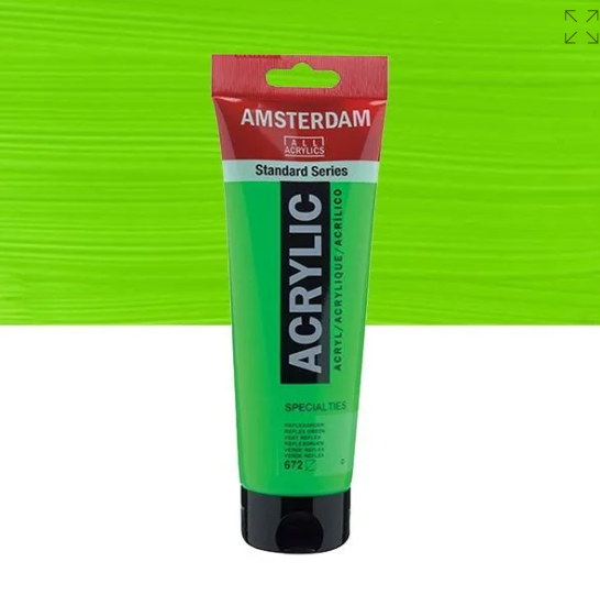 Acrylique AMSTERDAM, vert reflex, 250 ml