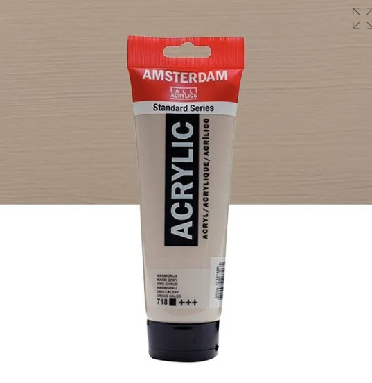 Acrylique AMSTERDAM, gris chaud, 250 ml