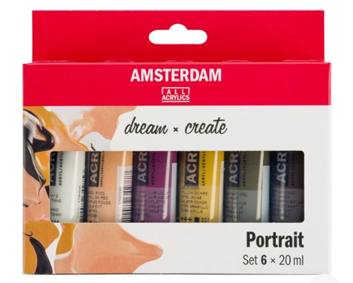 AMSTERDAM peinture acrylique 120ml, divers coloris