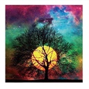 Kit complet de diamond painting, 30x30cm, arbre de vie