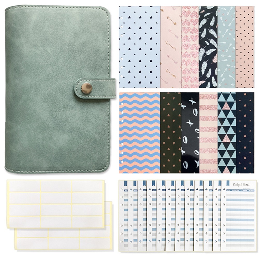 [DIY-I056-05E  DIY-WH0182-38] Classeur organiseur complet avec enveloppes budgétaires