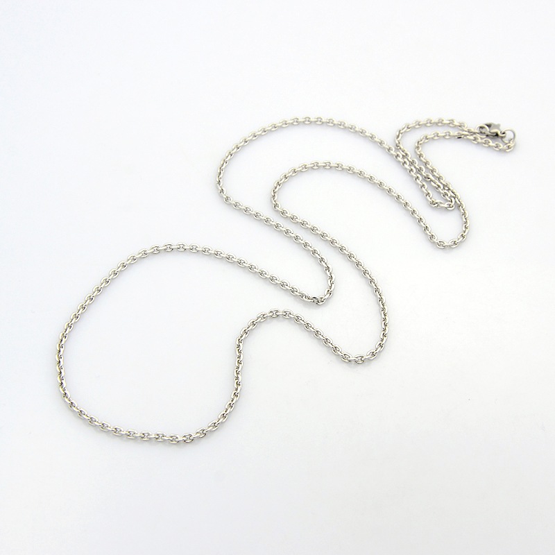 Collier chaîne INOX, longueur 75cm