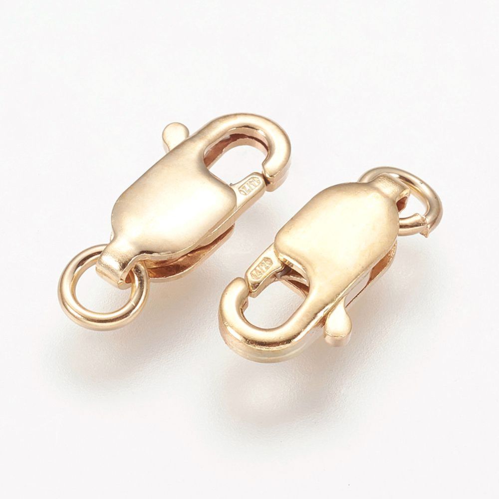 Fermoir homard, Gold filled 14k, 10x4x2mm