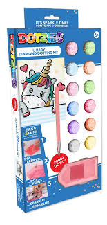 Kit complet de diamond painting, DOTZIES® Enfants Licorne U Baby