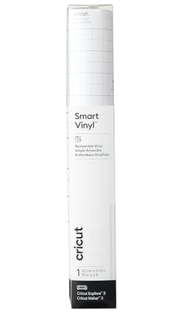 CRICUT SMART VINYLE AMOVIBLE 33X90CM, 2 coloris au choix