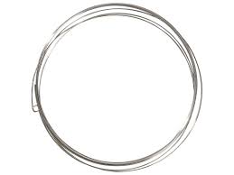 Bracelet fil mémoire 5 tours, couleur argent, épaisseur 0.5mm, unité