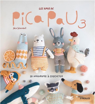 [897276] Livre crochet amigurumi "Les amis de Pica Pau 3" (20 modèles)