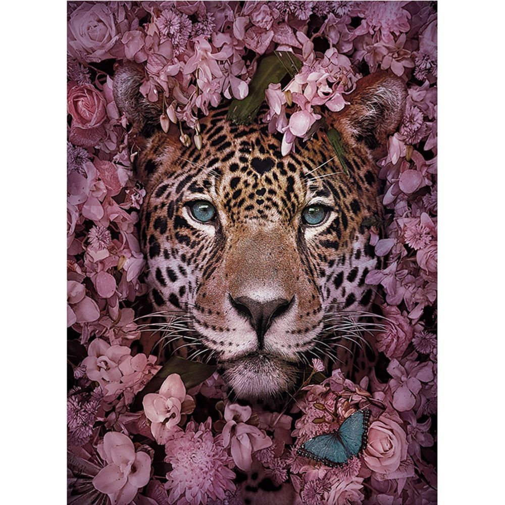 [DIY-C004-07] Kit complet de diamond painting, tigre, 30x20cm, unité
