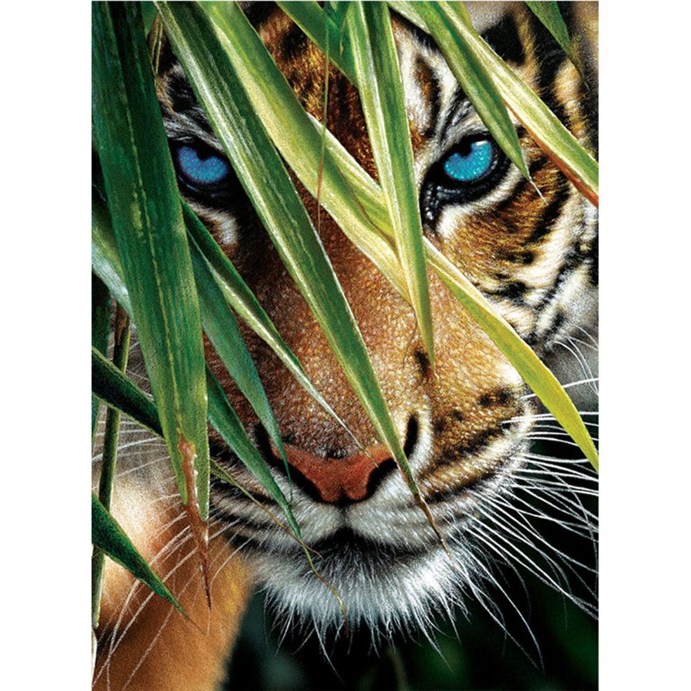[DIY-C004-04] Kit complet de diamond painting, tigre, 30x20cm, unité