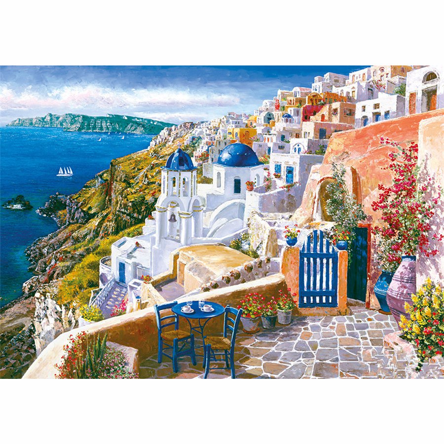 [DIAM-PW0001-245-26] Kit complet de diamond painting, paysage, 30x40cm, unité