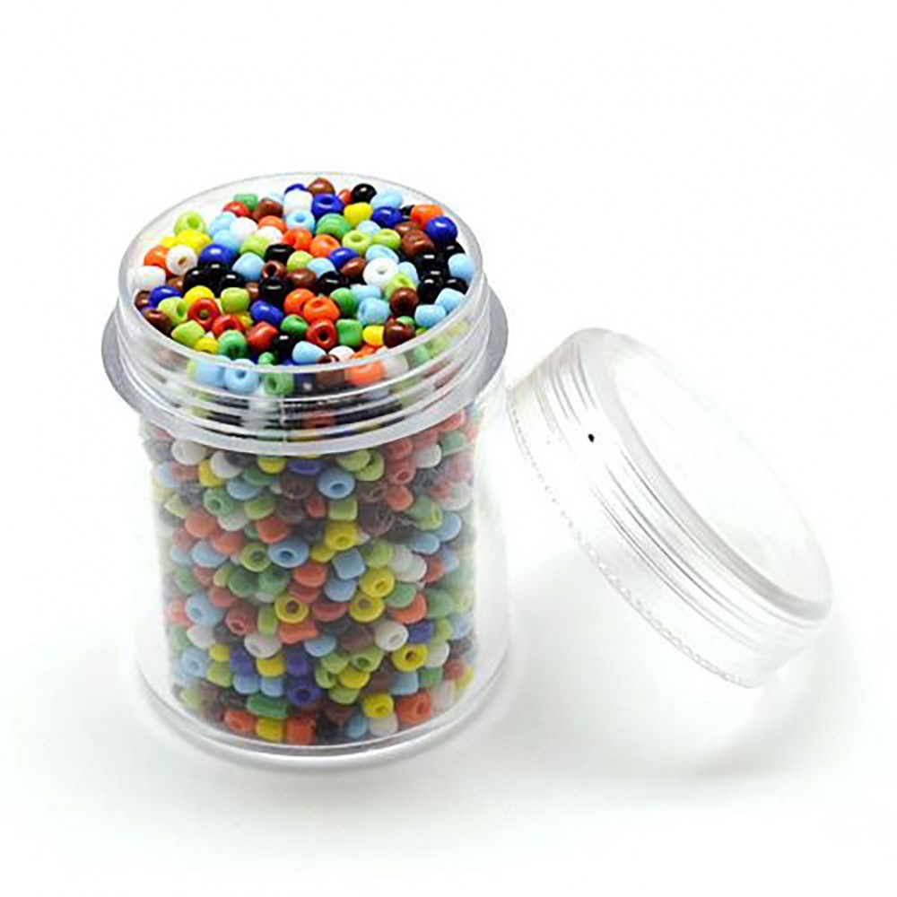 [TITPOTROC] Pot avec de perles de rocaille en vrac (50g)