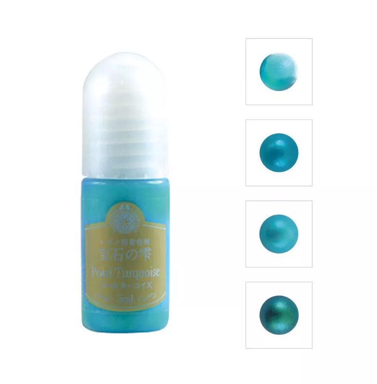 Colorant résine liquide, Pearl turquoise, 5ml