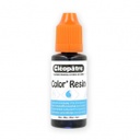 Colorant résine liquide, Bleu, 1 goutte pour colorer 10g de résine, conserve la transparence, CLÉOPÂTRE, 15ml