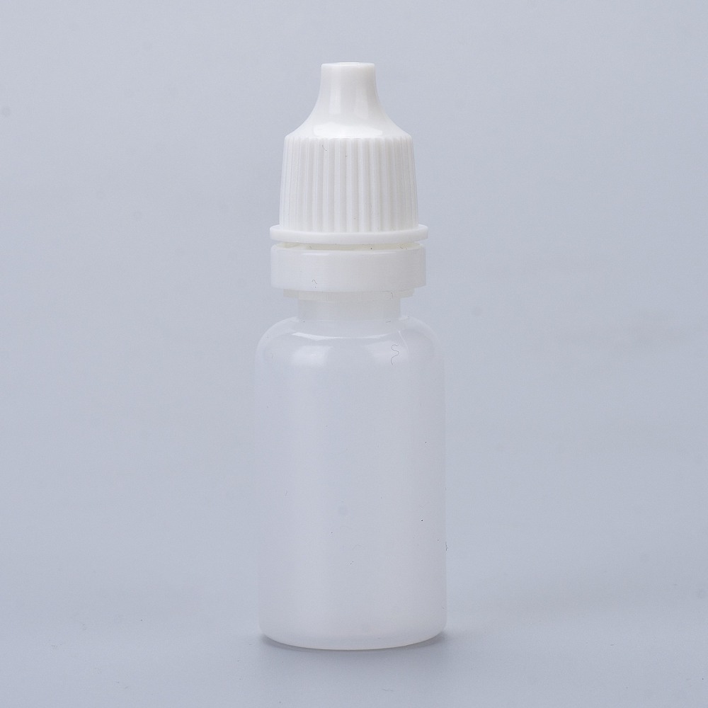 Flacon plastique, 10ml, 6.1cm, unité