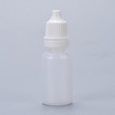 Flacon plastique, 10ml, 6.1cm, unité