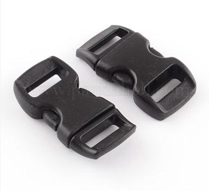 Clip noir 61x31x12mm, unité