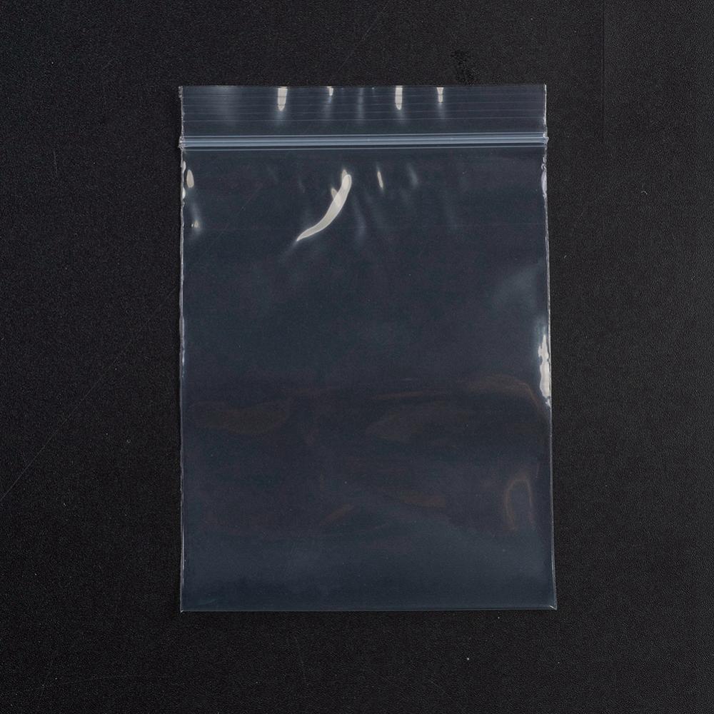 Pochette plastique avec ZIP, FIN, 70x100 mm