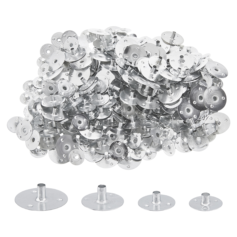 Socle pour mèche à bougie, taille L, 19x6mm, trou 3mm, unité