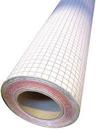 [105021] Papier Polyphane adhésif TRANSPARENT 0,25mm, largeur 120 cm, le mètre