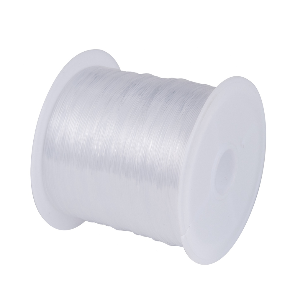 [NWIR-R0.5mm] Fil de nylon transparent, épaisseur 0,5mm, 20 mètres, la bobine