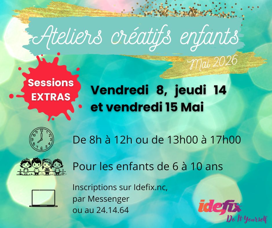 Sessions EXTRAS ateliers enfants